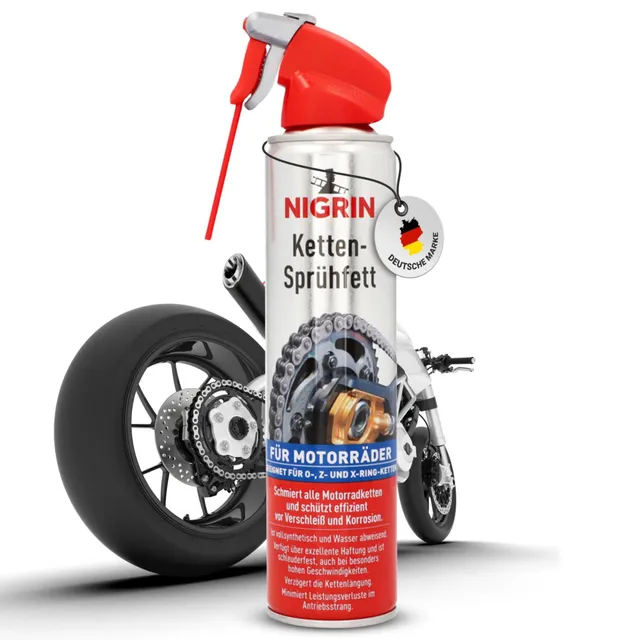 nigrin-keramik-ketten-spr-hfett-400-ml-vollsynthetisch-f-r-motorradketten image 1