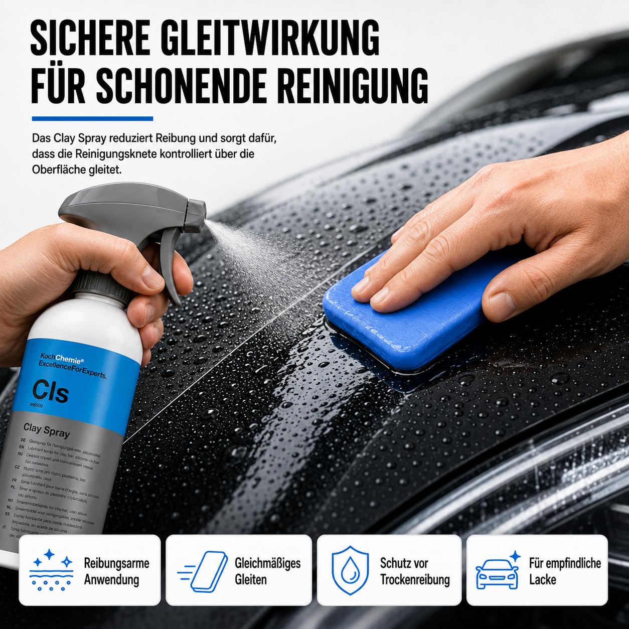 koch-chemie-clay-spray-set-0-5-l-reinigungsknete-100-g image 4