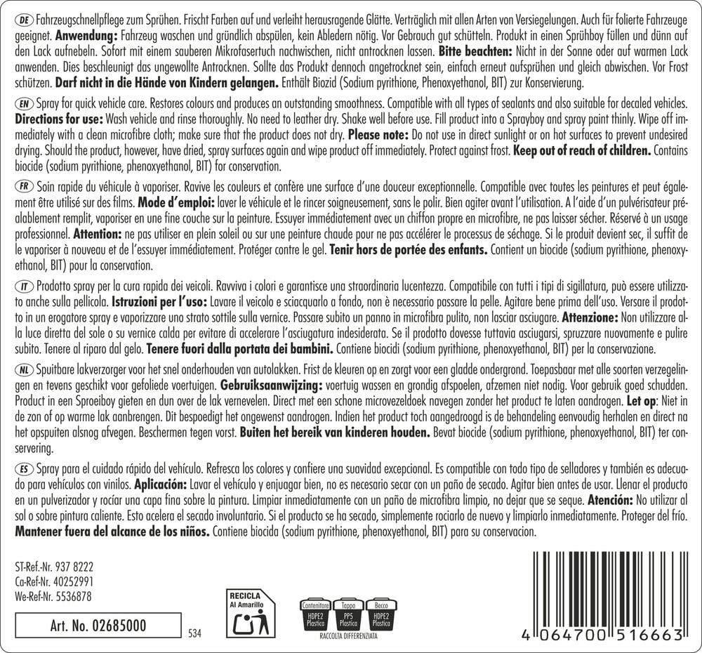 sonax-quickdetailer-spr-hpflege-5-liter image 2