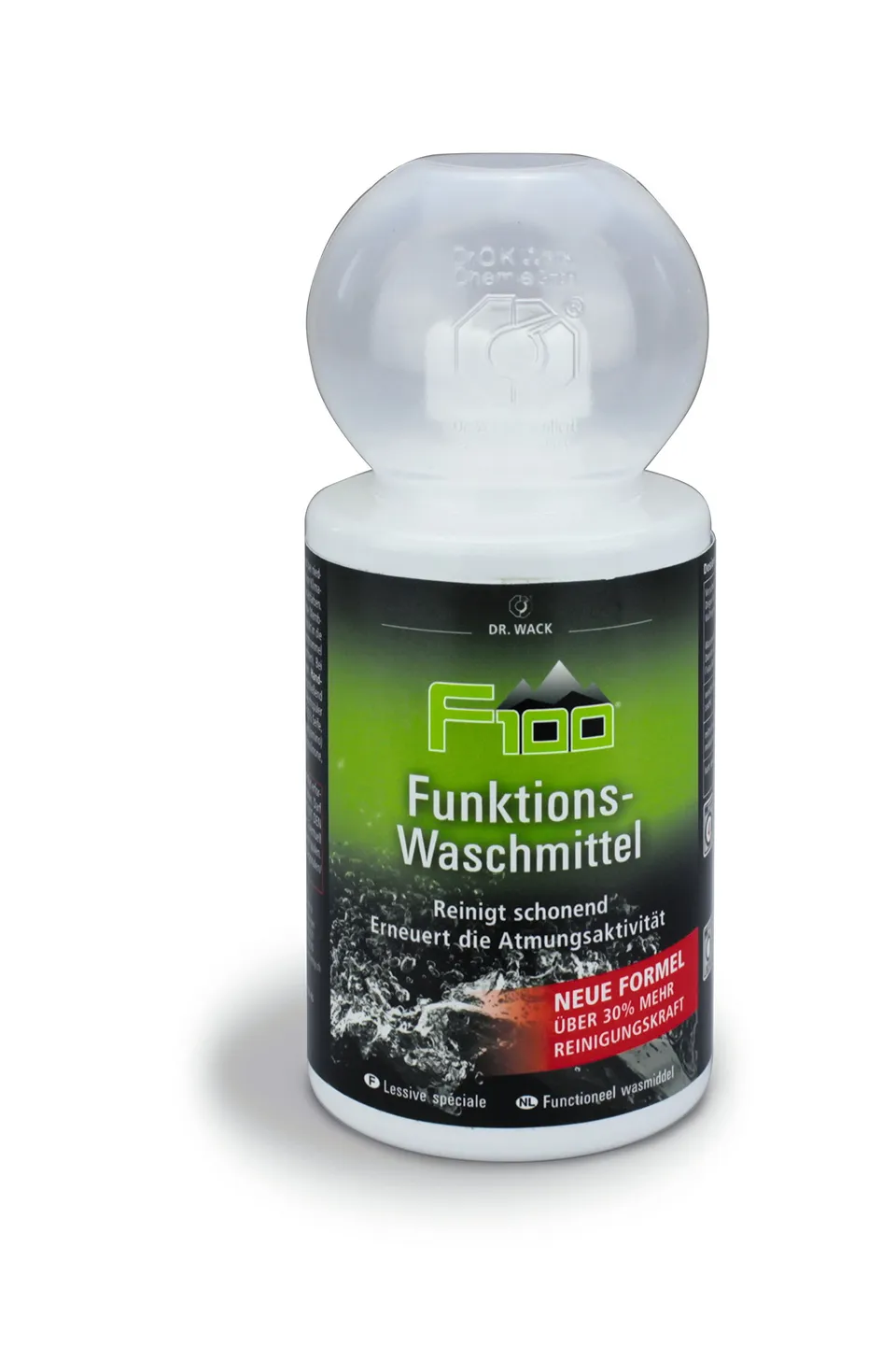 dr-wack-f100-funktions-waschmittel-250-ml-mit-waschkugel image 1