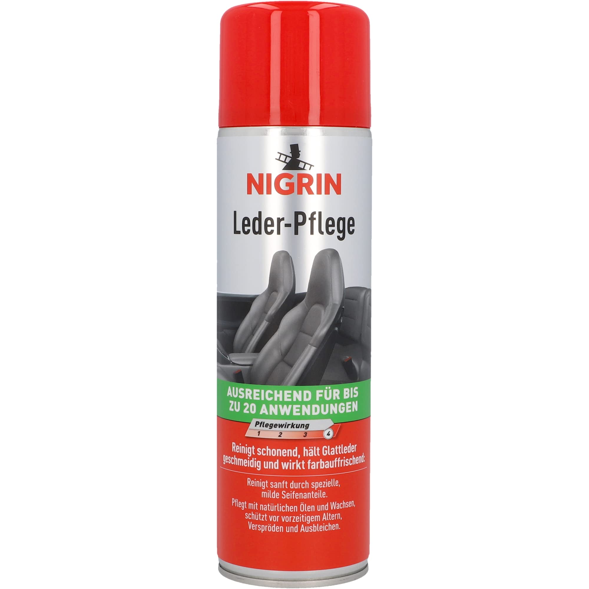 nigrin-leder-pflege-mit-nat-rlichen-len-lederreiniger-400-ml image 1