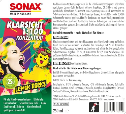 sonax-klarsicht-1-100-konzentrat-lemon-rocks-250-ml-sommer-scheibenreiniger image 8