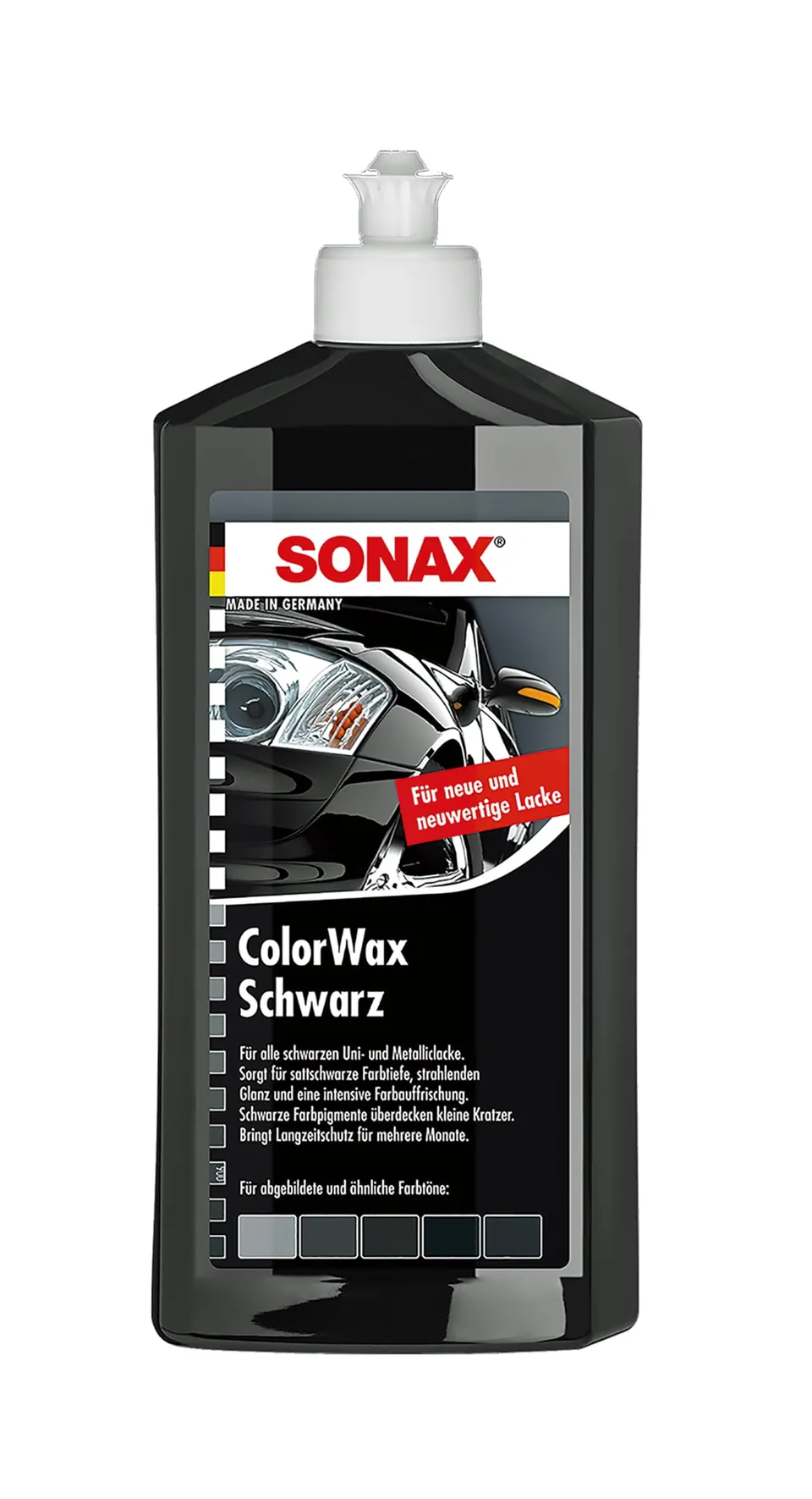 sonax-colorwax-schwarz-500-ml-lackkonservierung-mit-farbpigmenten-wachs image 1