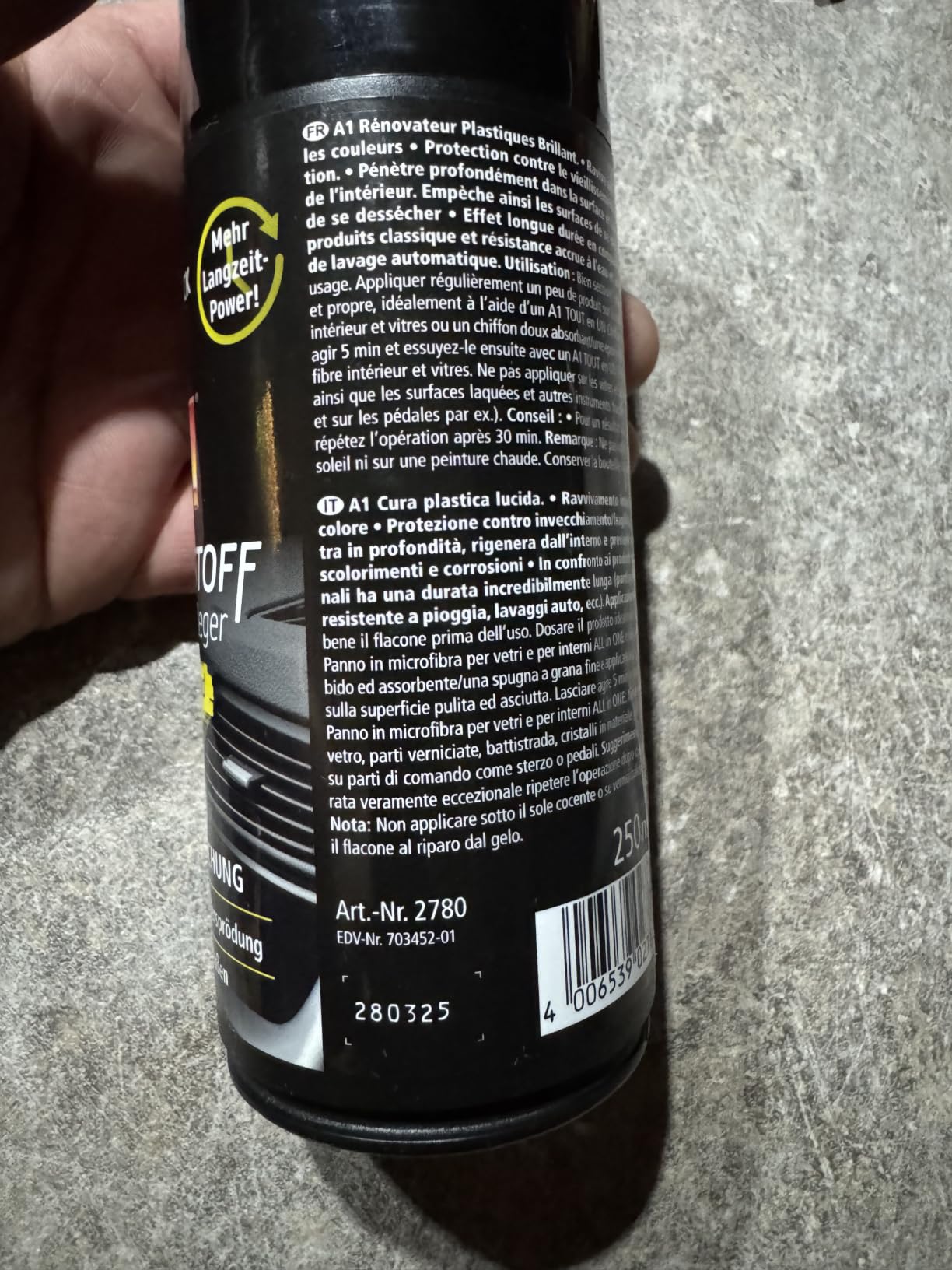 Außen schnell verblasst
