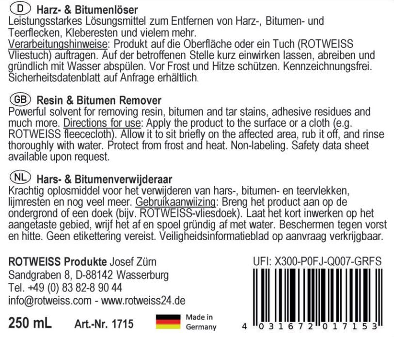rotweiss-1715-harz-bitumenl-ser-250-ml-f-r-lack-glas-gfk image 4