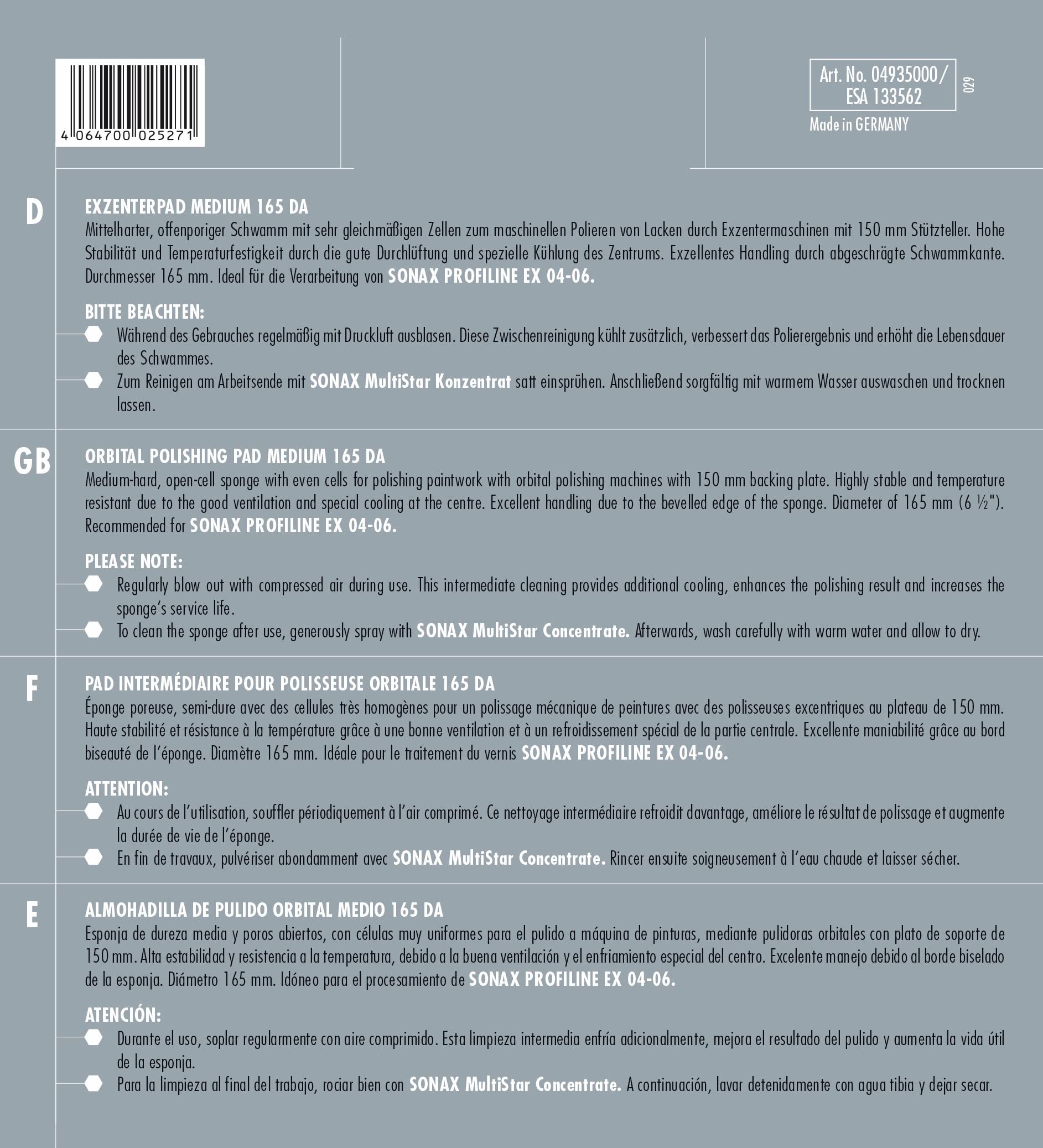 sonax-exzenterpad-medium-165-da-polierschwamm-165mm image 3
