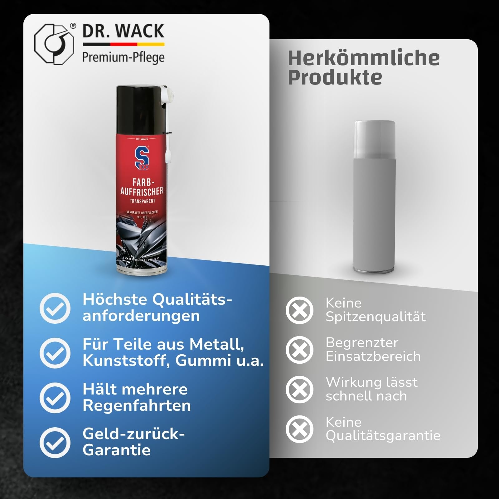 dr-wack-s100-farbauffrischer-pflegespray-300-ml-f-r-motorrad image 6