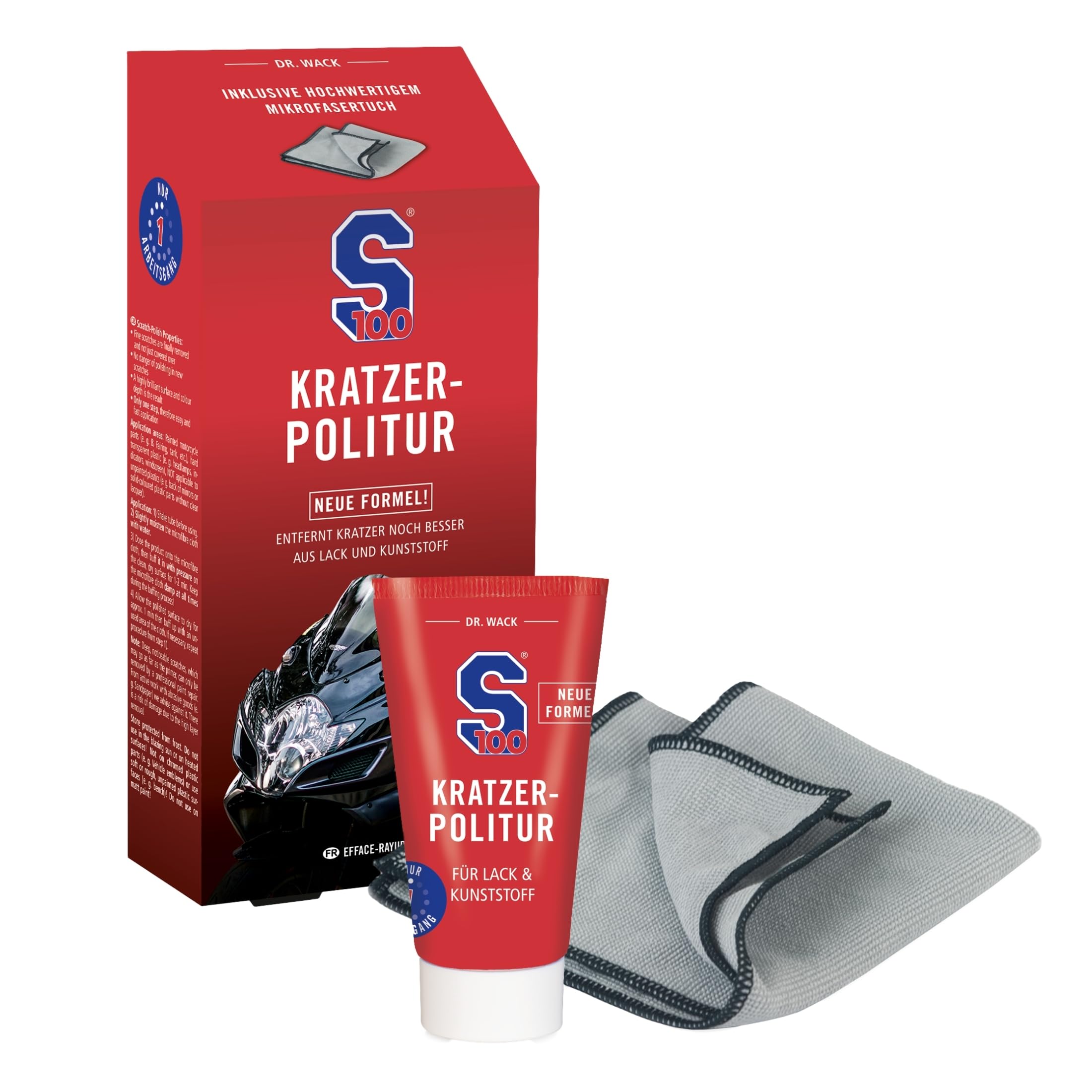 dr-wack-s100-kratzer-politur-f-r-motorrad-50-ml-lack-kunststoff-polierpaste image 1