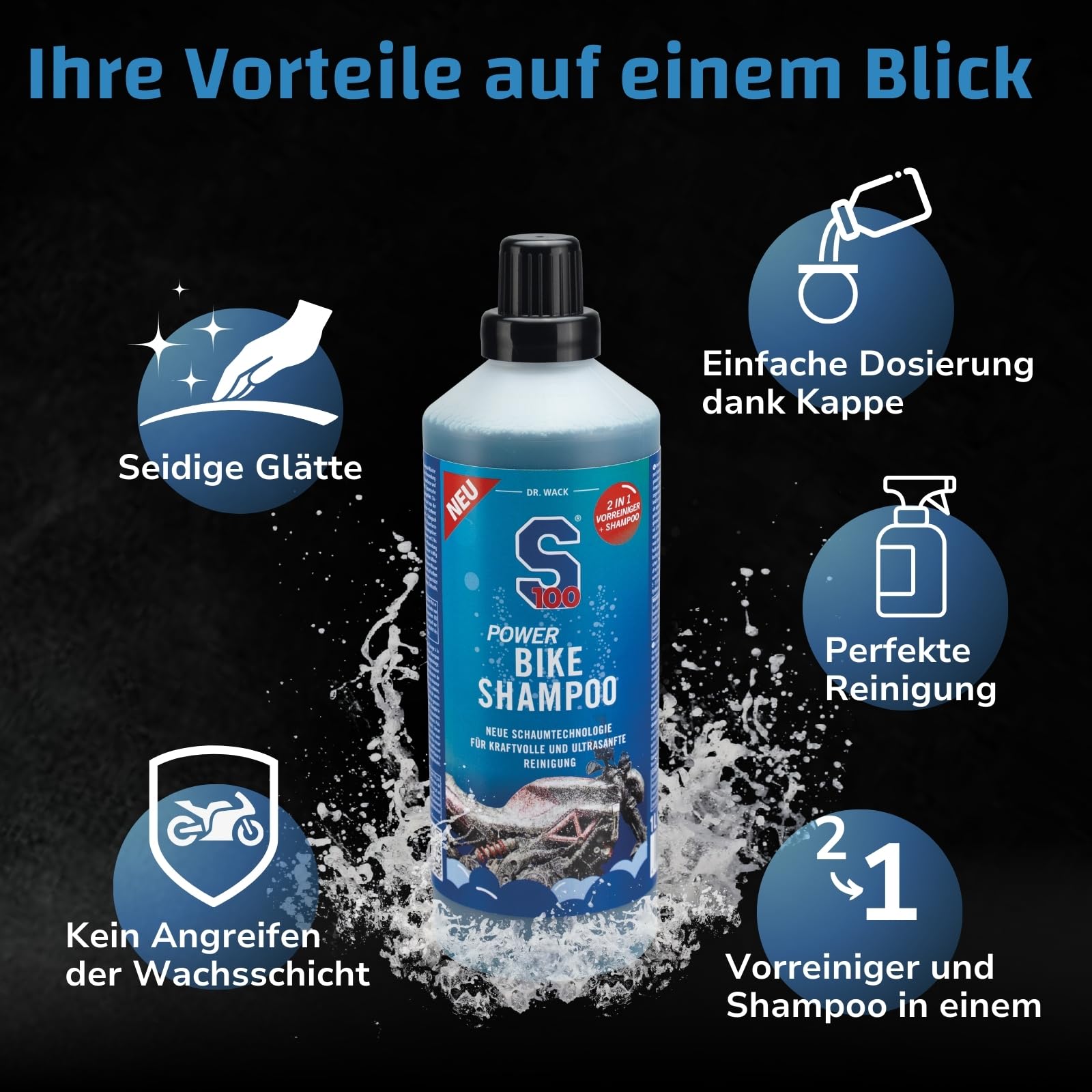 dr-wack-s100-power-bike-shampoo-1-liter-motorradshampoo image 6