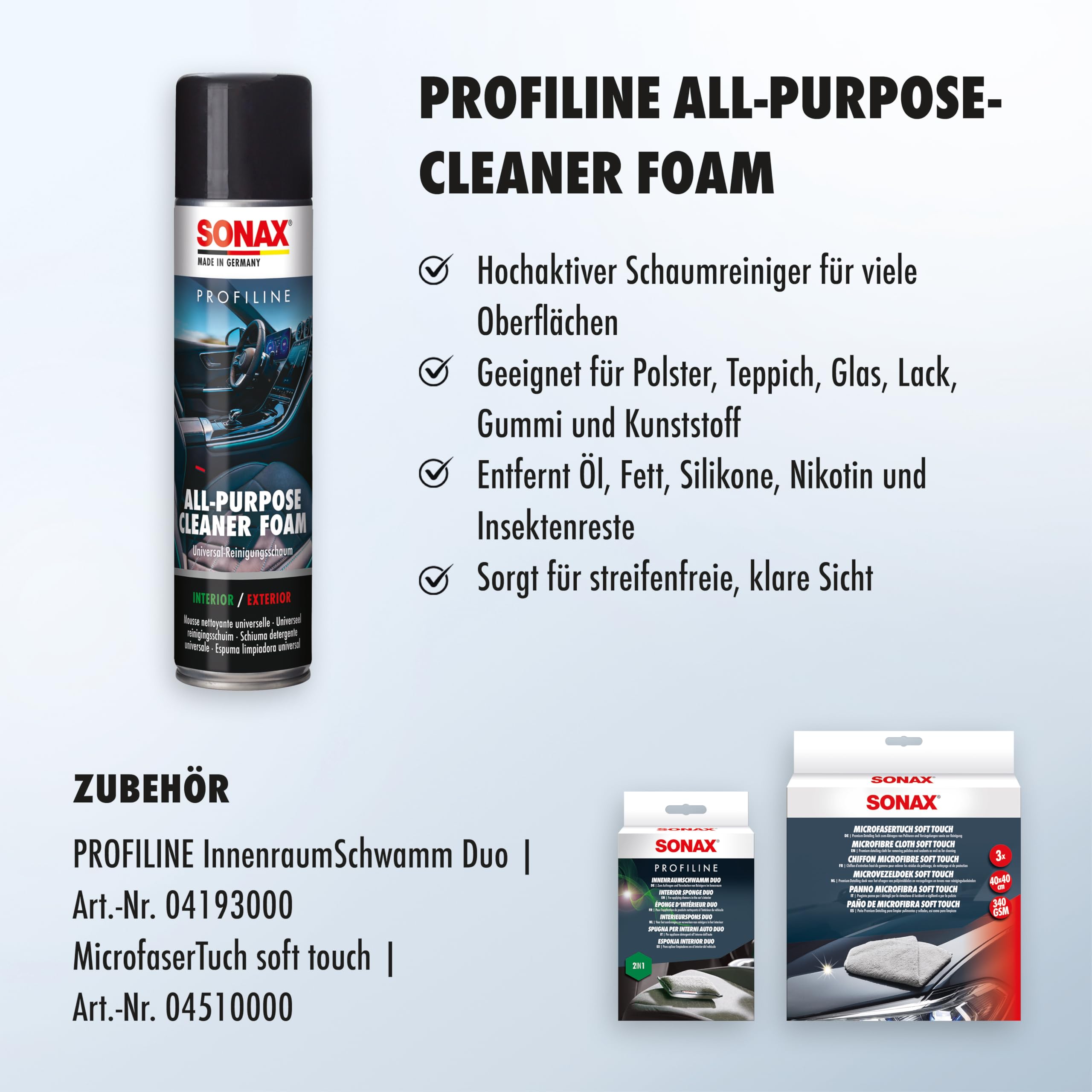 sonax-profiline-all-purpose-cleaner-foam-schaumreiniger-400-ml image 4