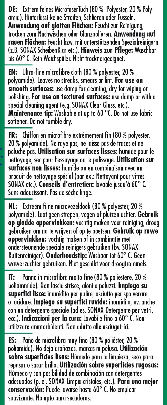 sonax-microfasert-cher-plus-innen-scheibe-2-st-ck-art-nr-04165410 image 2