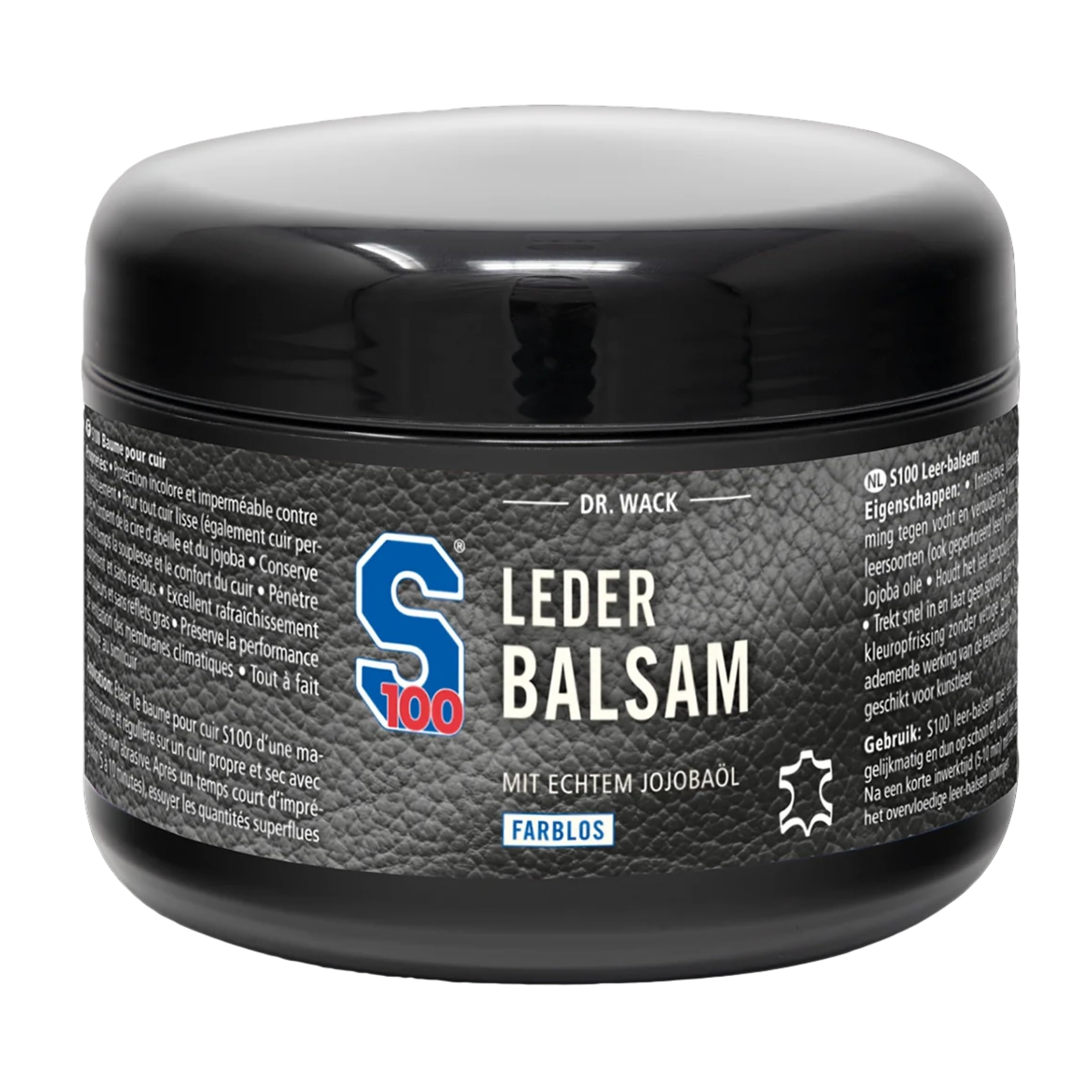 dr-wack-s100-leder-balsam-motorrad-lederpflege-250-ml image 1
