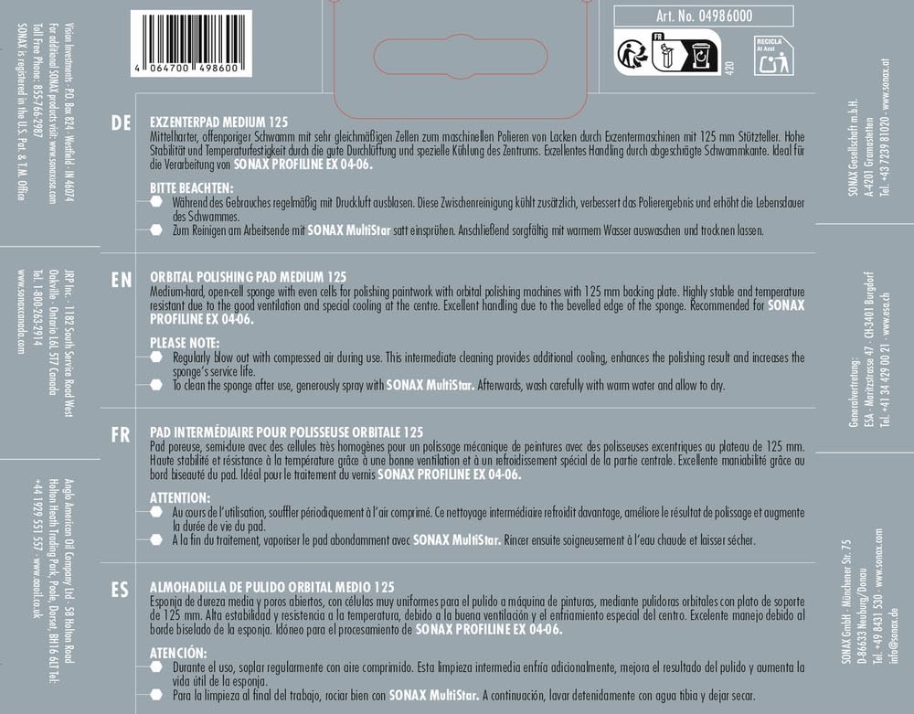 sonax-exzenterpad-medium-125-mm-polierschwamm image 2