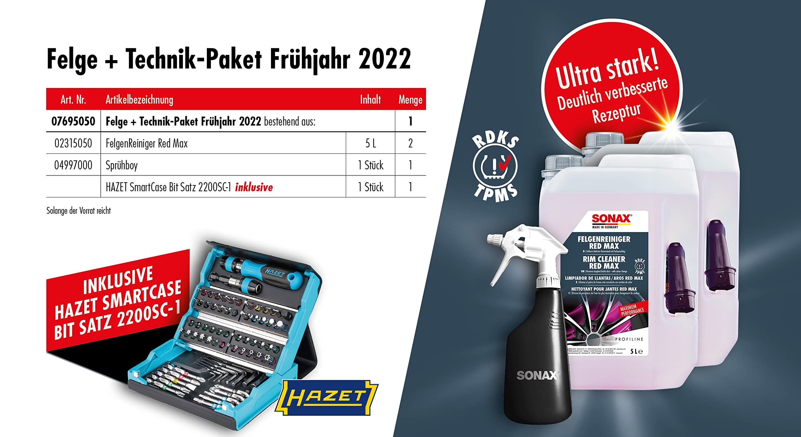 sonax-felge-technik-paket-fr-hjahr-felgenreiniger-red-max-2x-5-liter-set-mit-spr image 3