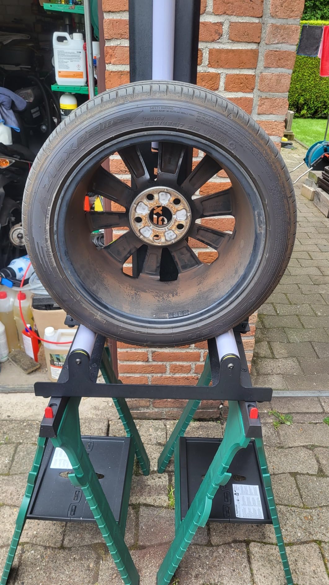 Felgen glänzen wie versiegelt