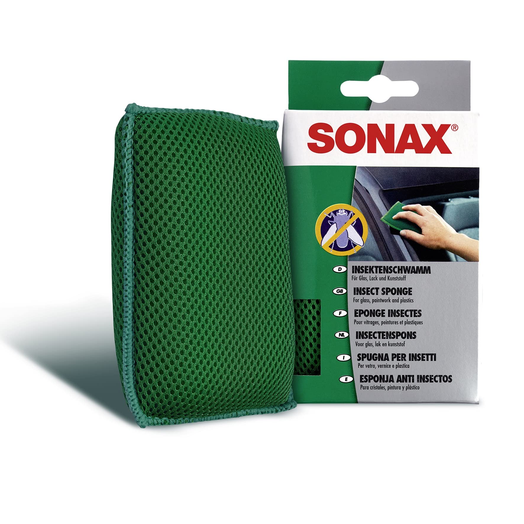 sonax-insektenschwamm-reinigungsschwamm-1-st-ck-f-r-lack-und-glas image 1
