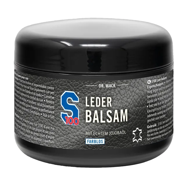 dr-wack-s100-leder-balsam-motorrad-lederpflege-250-ml image 1