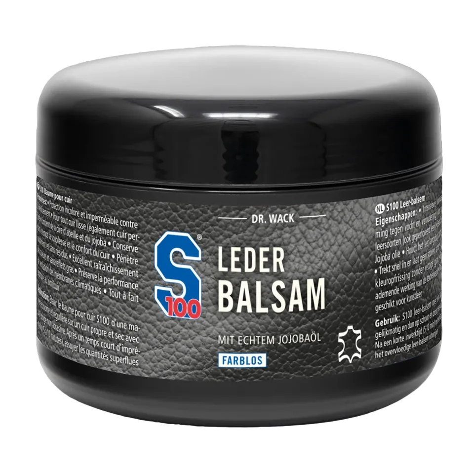 dr-wack-s100-leder-balsam-motorrad-lederpflege-250-ml image 1