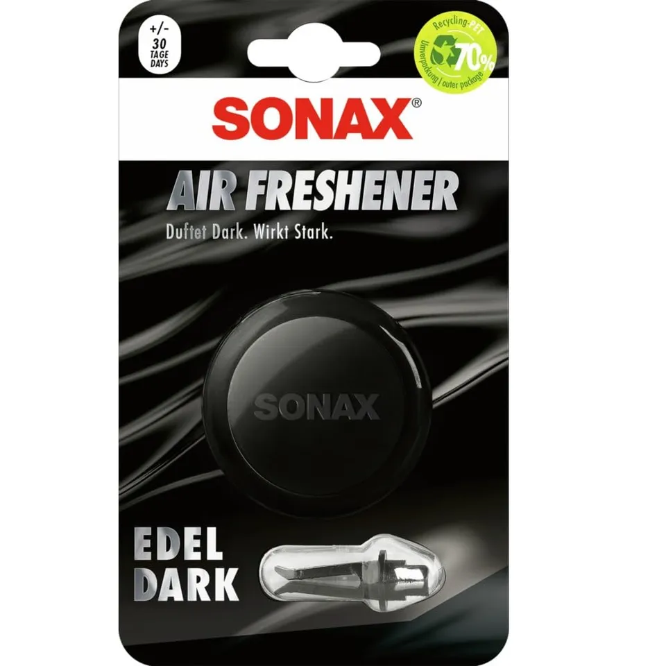 sonax-air-freshener-edeldark-auto-lufterfrischer-f-r-l-ftungsschlitz image 1