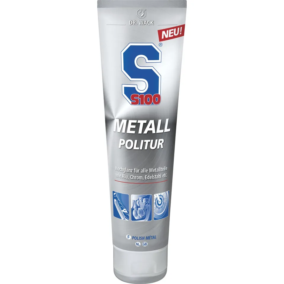 dr-wack-s100-metallpolitur-100-ml-polierpaste-f-r-chrom-alu-edelstahl image 1
