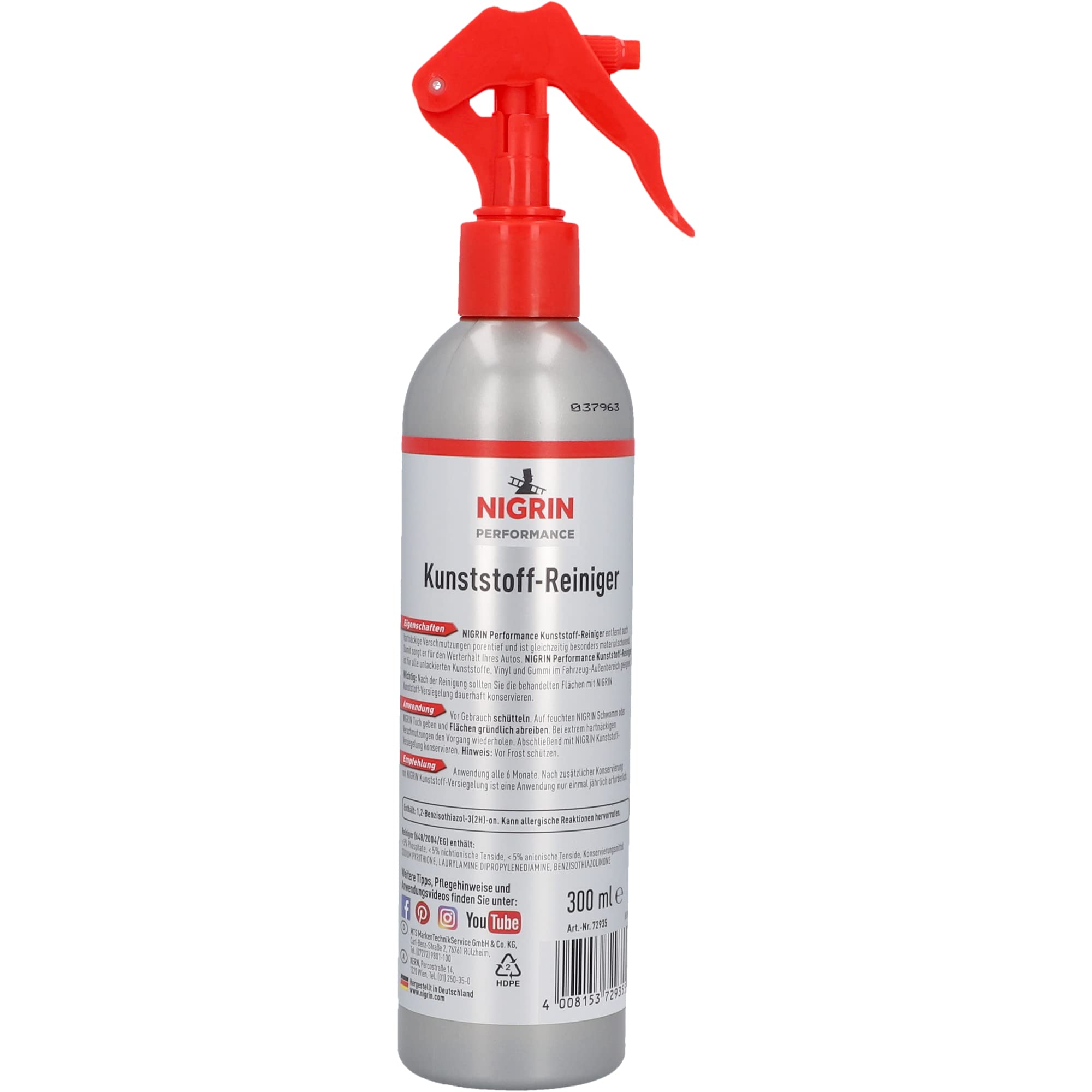 nigrin-performance-kunststoff-reiniger-300ml-farblos image 6