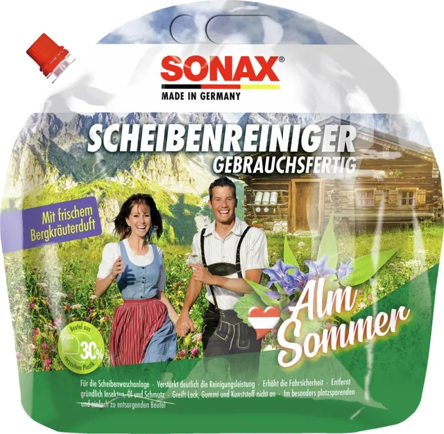 sonax-scheibenreiniger-gebrauchsfertig-almsommer-3-liter-sommer-scheibenwaschanl image 1