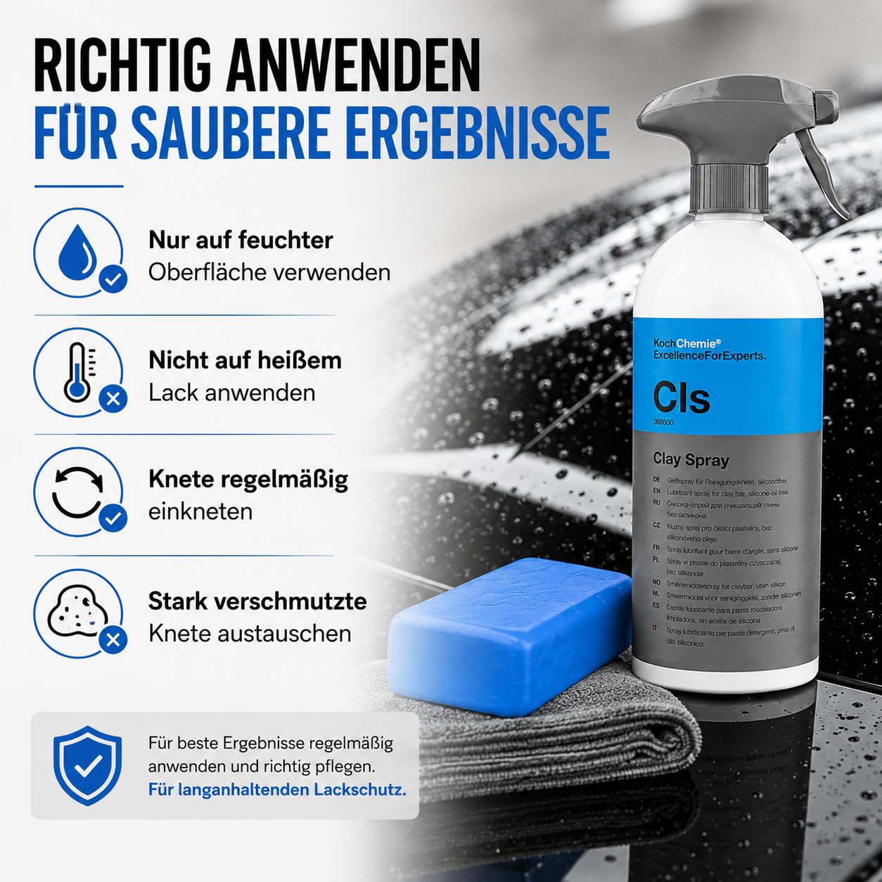 koch-chemie-clay-spray-set-0-5-l-reinigungsknete-100-g image 5