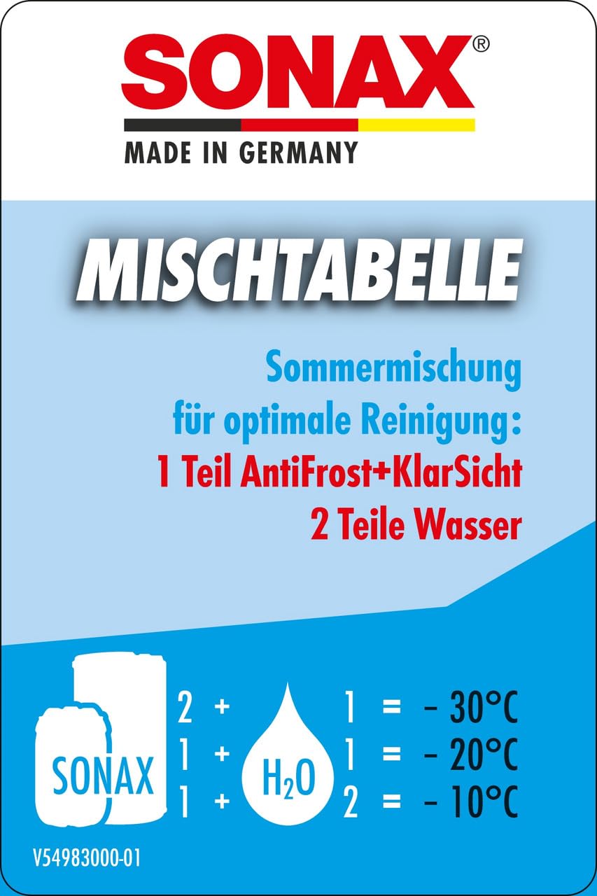 sonax-messbecher-2-liter-mit-flexiblem-schlauch-und-mischtabelle image 2