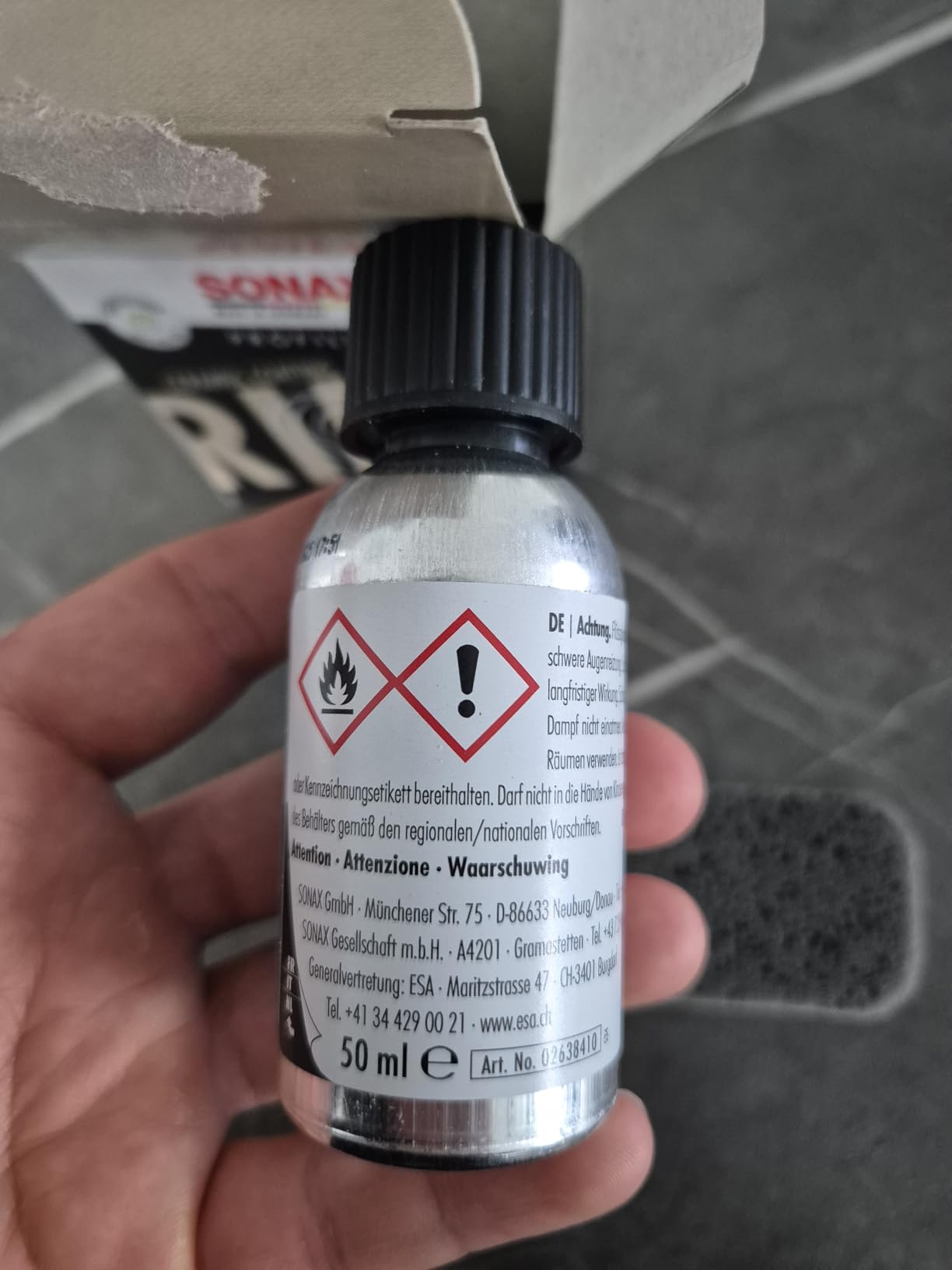 Wirkt, aber aufwendig