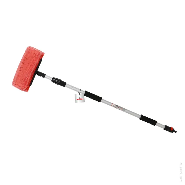 nigrin-teleskop-waschb-rste-105-180-cm-autowaschb-rste-mit-wasseranschluss image 1
