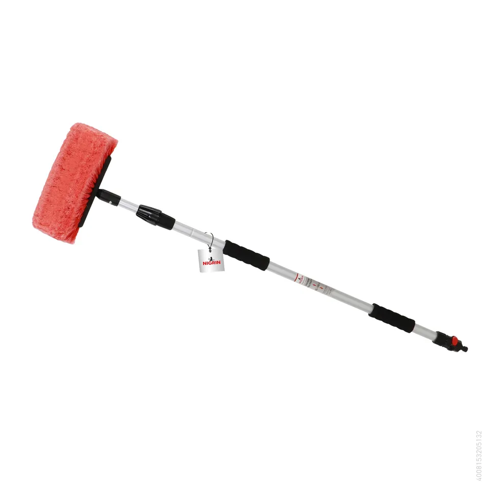 nigrin-teleskop-waschb-rste-105-180-cm-autowaschb-rste-mit-wasseranschluss image 1