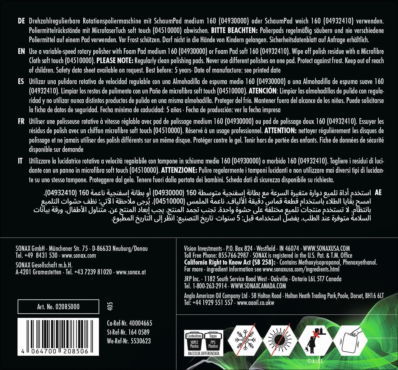 sonax-profiline-np-03-06-finishpolitur-silikonfrei-5-liter-f-r-poliermaschine image 2