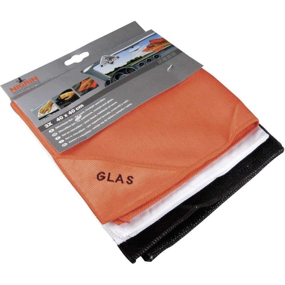 nigrin-mikrofaser-set-3-teilig-40x40-cm-f-r-lack-glas-und-cockpit image 1