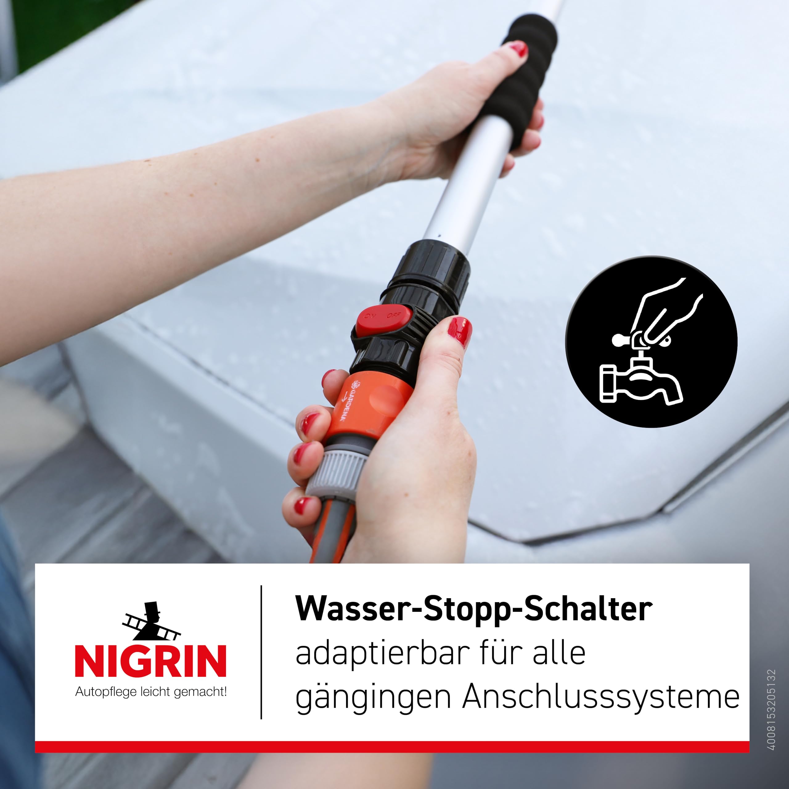 nigrin-teleskop-waschb-rste-105-180-cm-autowaschb-rste-mit-wasseranschluss image 6