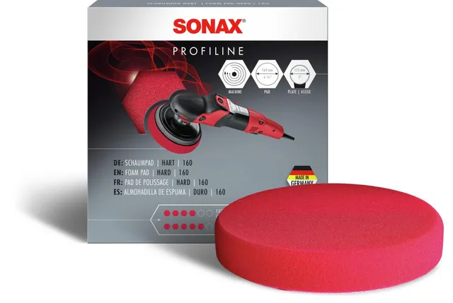 sonax-schaumpad-hart-160-mm-polierschwamm-zum-maschinellen-schleifpolieren image 1