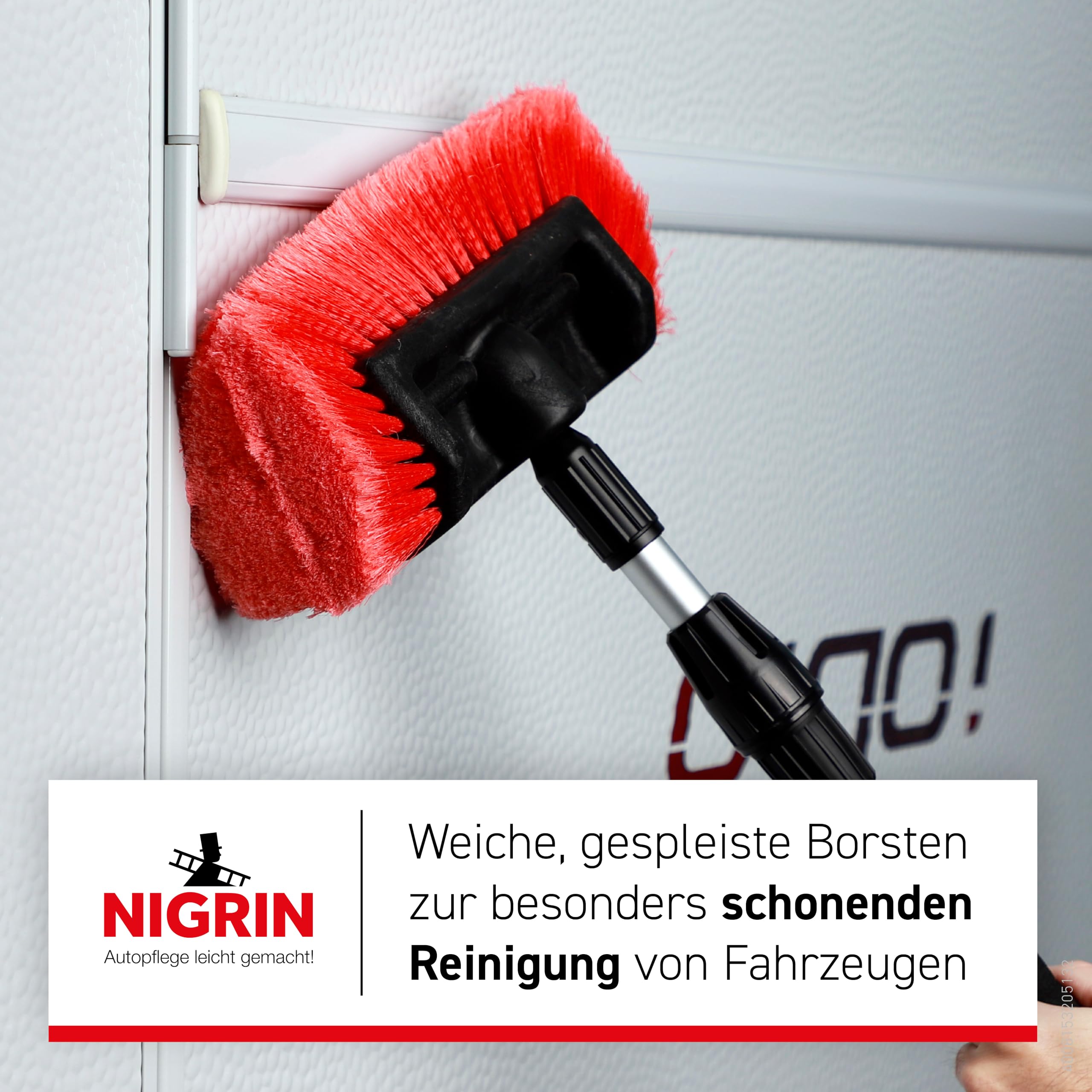 nigrin-teleskop-waschb-rste-105-180-cm-autowaschb-rste-mit-wasseranschluss image 2