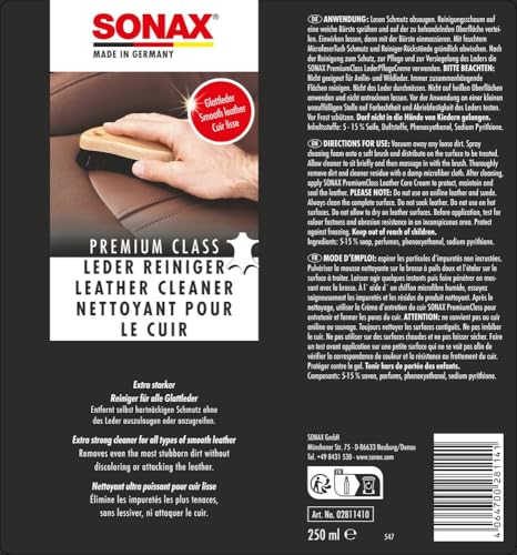 sonax-premium-class-lederreiniger-schaum-250-ml image 8