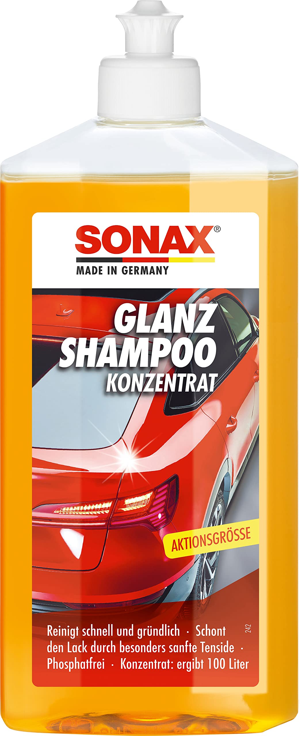 sonax-glanzshampoo-konzentrat-autoshampoo-500-ml image 1