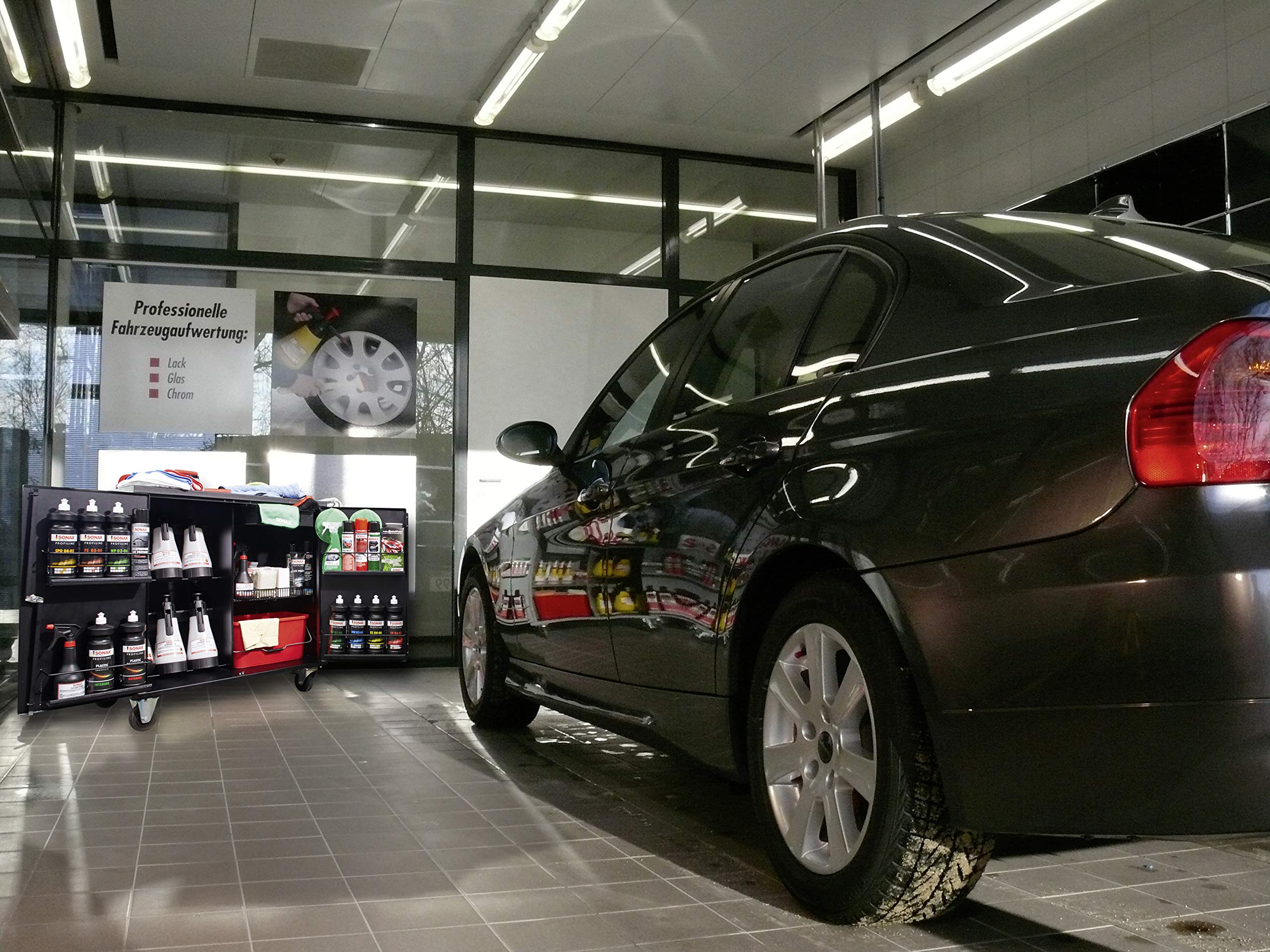 sonax-pfa-wagen-schwarz-leer-art-05005000-werkstattwagen-auf-rollen image 5