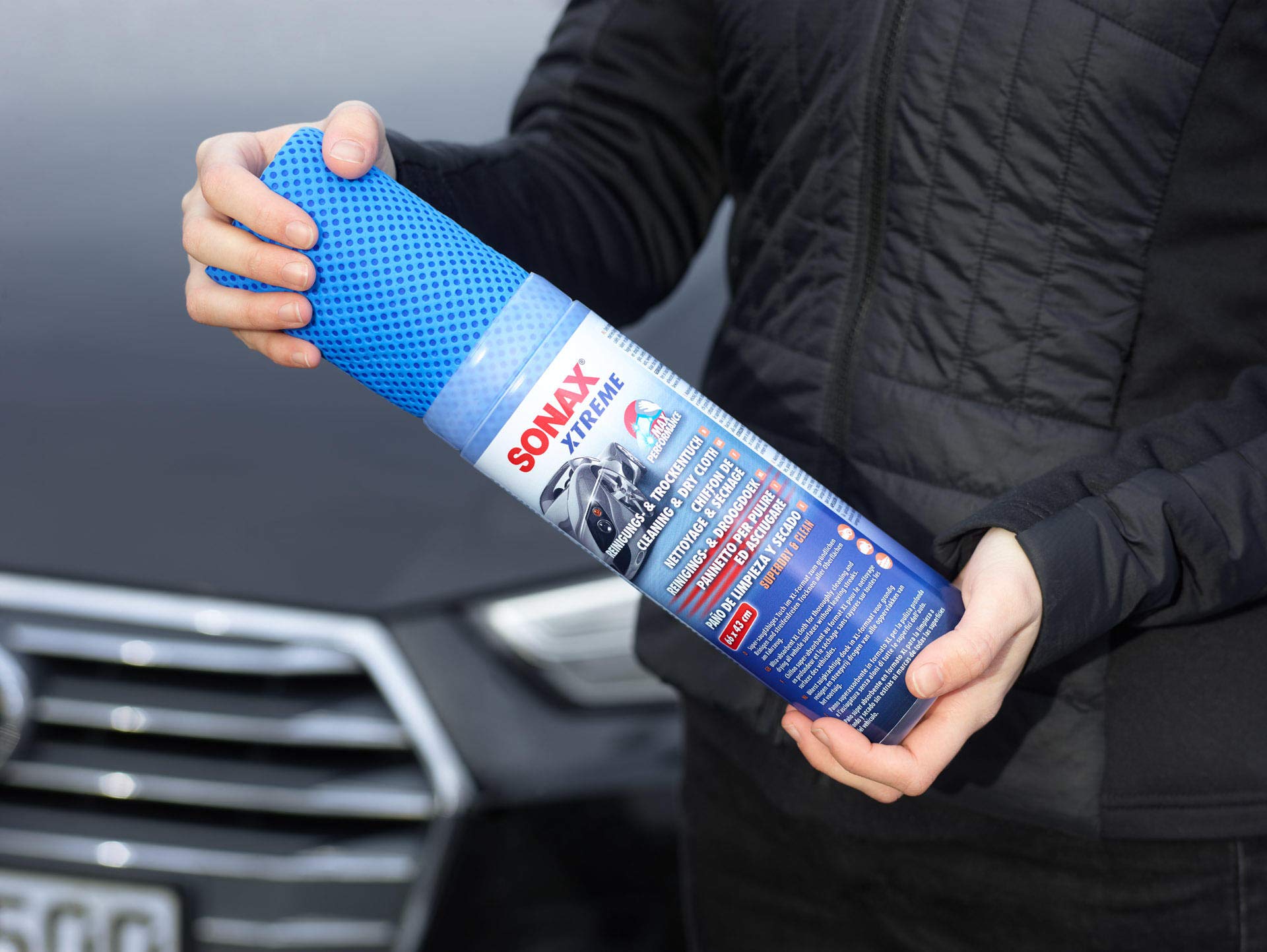 sonax-xtreme-reinigungs-trockentuch-1-st-ck-mikrofaser-autotuch image 6