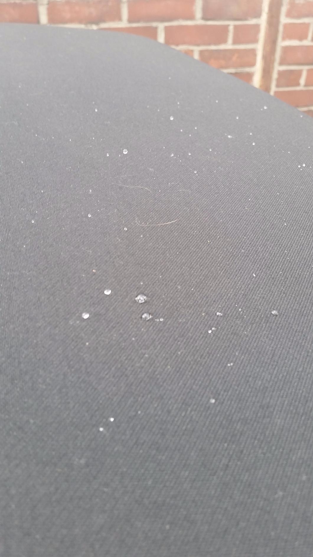 Verdeck sieht wieder schwarz aus