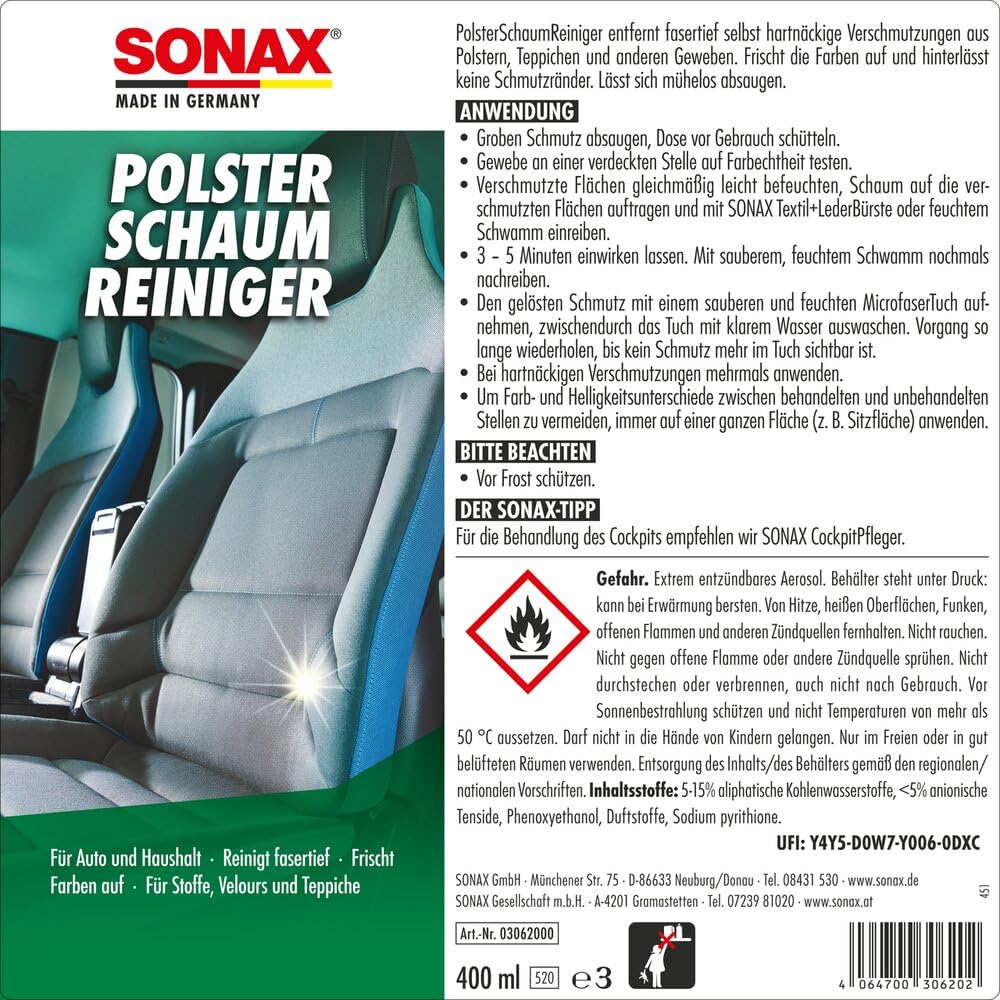 sonax-polsterschaumreiniger-400-ml-schaumreiniger-f-r-polster-teppiche-und-geweb image 2