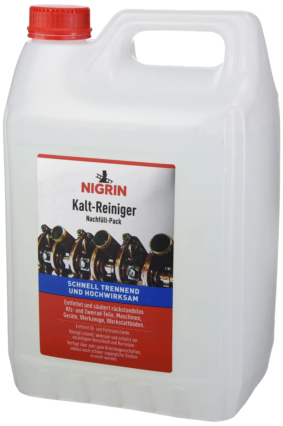 nigrin-repairtec-kaltreiniger-5-liter-kanister-entfetter-f-r-motor-und-teile image 1