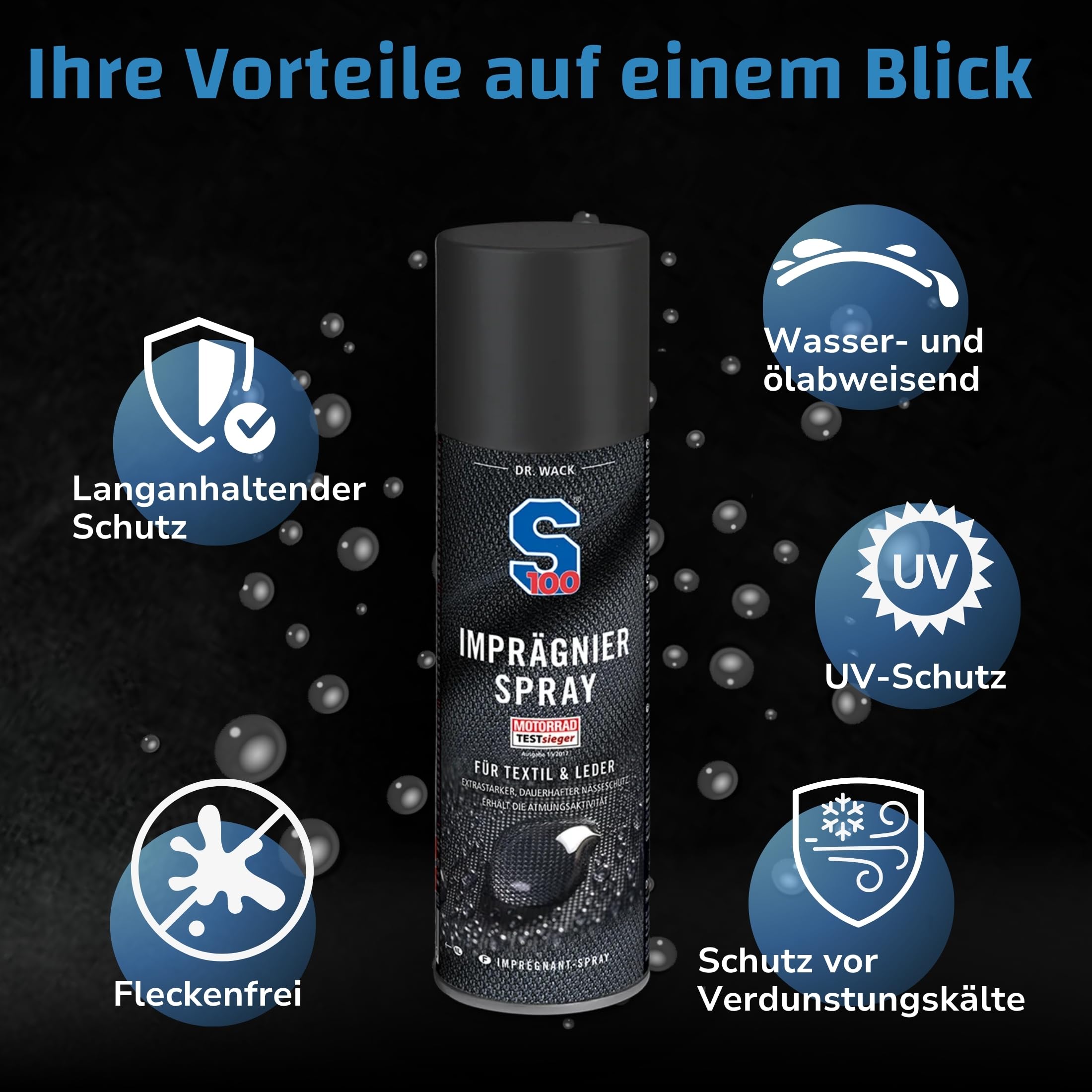 dr-wack-s100-impr-gnierspray-300-ml-f-r-motorradbekleidung image 5